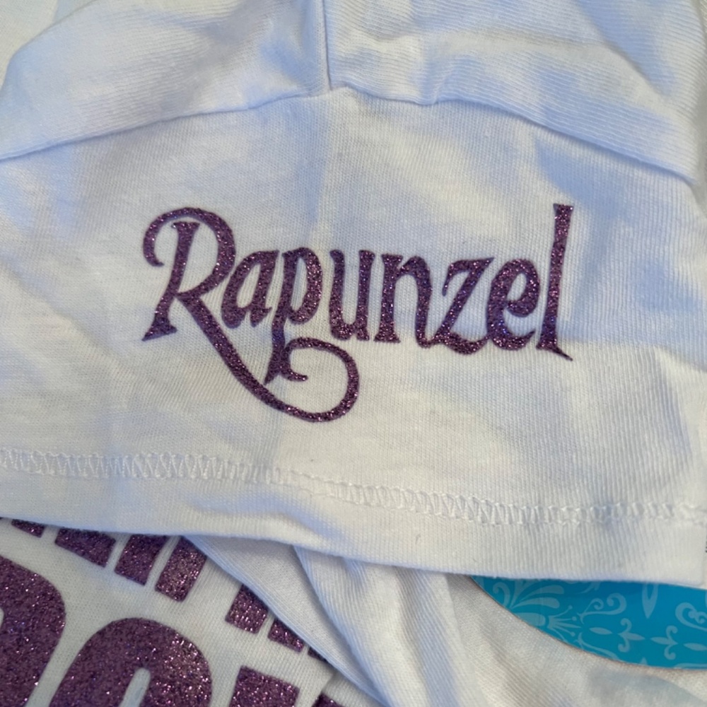 Disney Tutu Couture RAPUNZEL 2 pc set Tutu & Tee Size 6/6X NEW Disney Princess - Picture 12 of 16